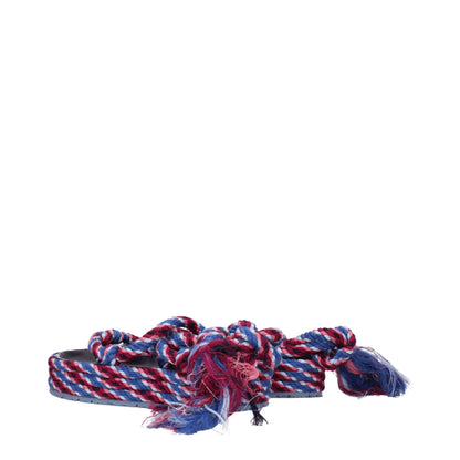 Isabel Marant Blue Fabric Sandals