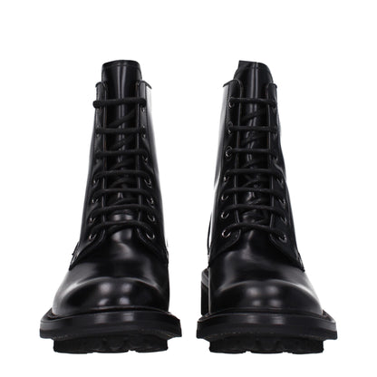 Church's Black Leather Ankle Boots