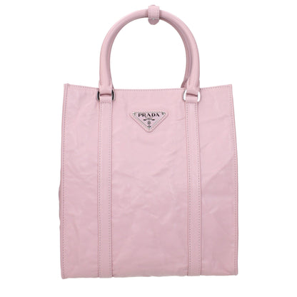 Prada Pink Leather Handbags