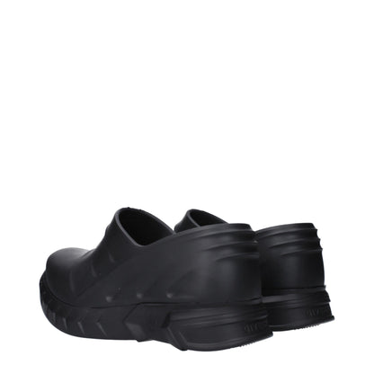 Givenchy Black Cotton Slippers