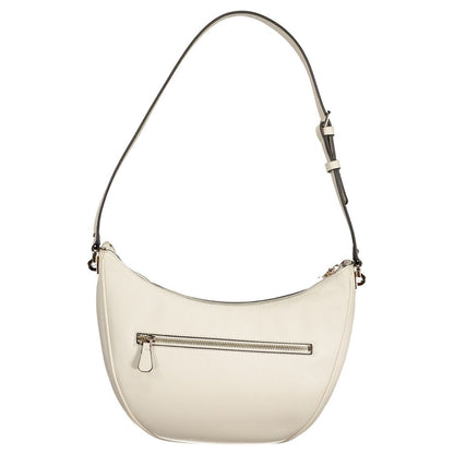 Guess Jeans White Polyethylene Handbag