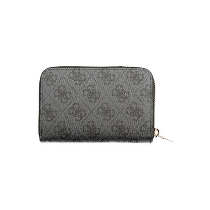 Guess Jeans Black Polyethylene Women Wallet