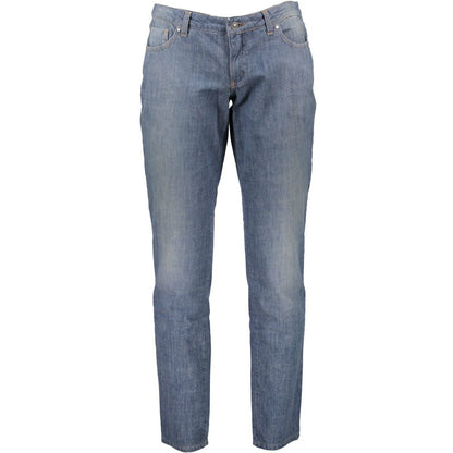 Costume National Blue Cotton Jeans Denim