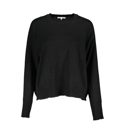 Patrizia Pepe Black Fabric Sweater