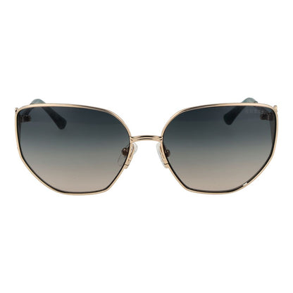 Guess Gold Metal Sunglasses