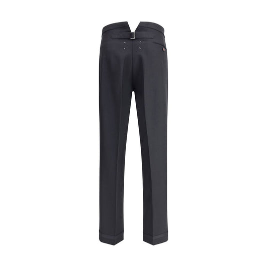 Margiela Black Wool Dress Pants