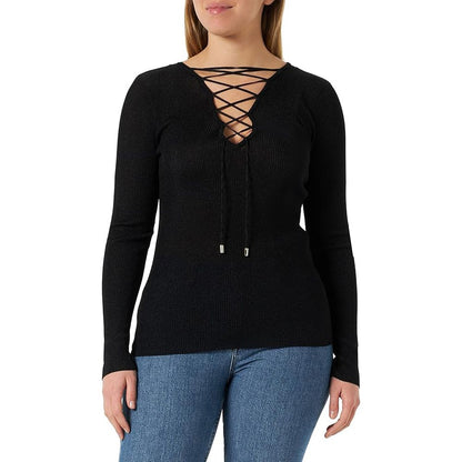 PINKO Black Viscose Sweater