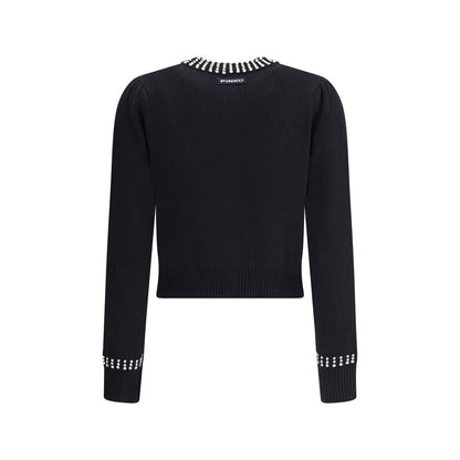 PINKO Black Nylon Cardigan