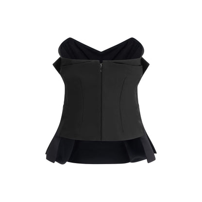 Alexander McQueen Sleeveless corset Top