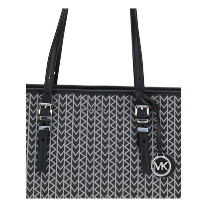 Michael Kors Quinn large jacquard logo Tote Bag