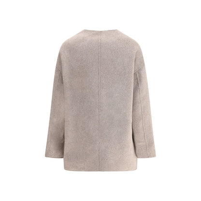 Loulou De Saison Gray Wool Coat
