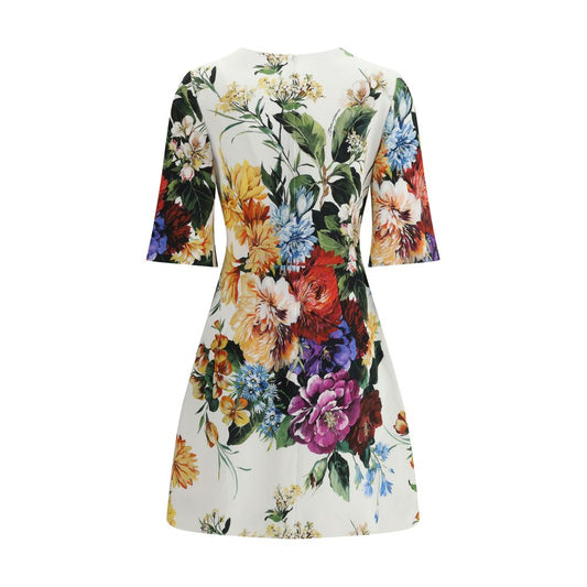Dolce & Gabbana Multicolor Cotton Casual Dress