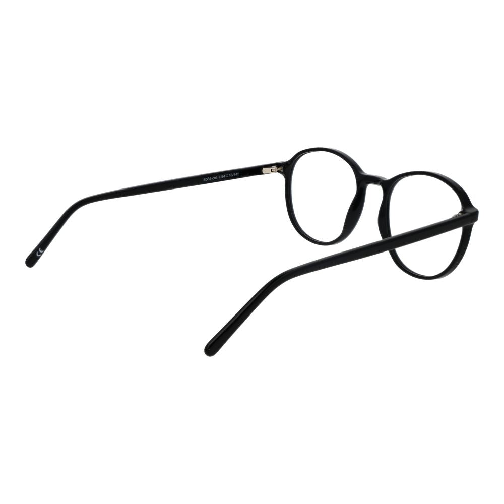 Andy Wolf Black Unisex Glasses Frame