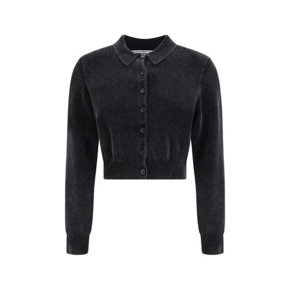 Alexander Wang Polo Cardigan crop