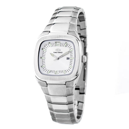 Time Force Silver Stainless Steel Dress Watch