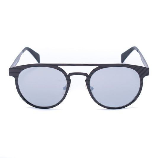 Italia Independent Gray Metal Sunglasses