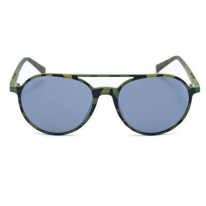 Italia Independent Green Acetate Sunglasses