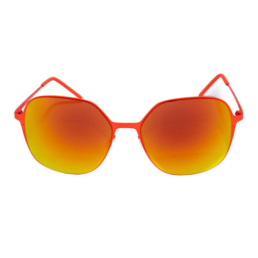 Italia Independent Red Metal Sunglasses