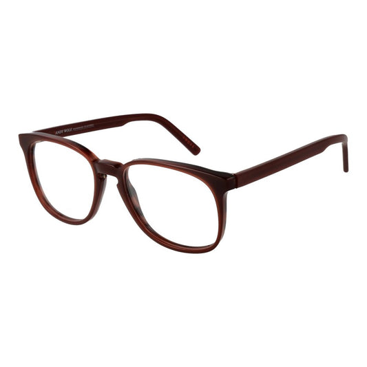 Andy Wolf Brown Unisex Glasses Frame