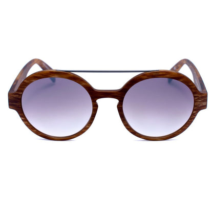 Italia Independent Brown Acetate Sunglasses