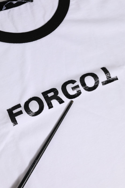 T-shirt corta con scollo rotondo in cotone bianco Dolce &amp; Gabbana