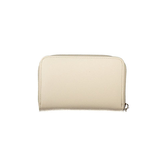 Guess Jeans Beige Polyethylene Wallet