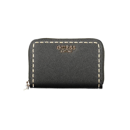 Guess Jeans Black Polyethylene Wallet