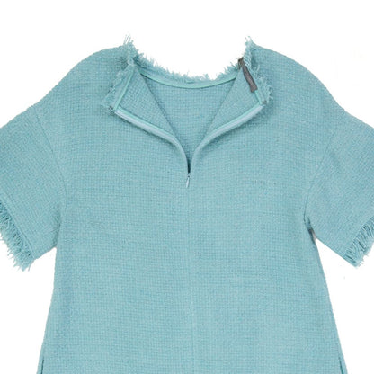 Alberta Ferretti Cotton Mini Dress