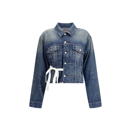 MM6 Blue Cotton Denim Jacket