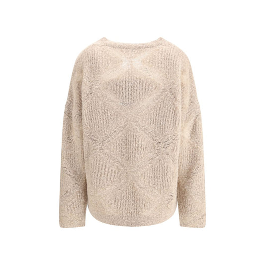 Giorgio Armani Cream Cashmere Cashmere Sweater