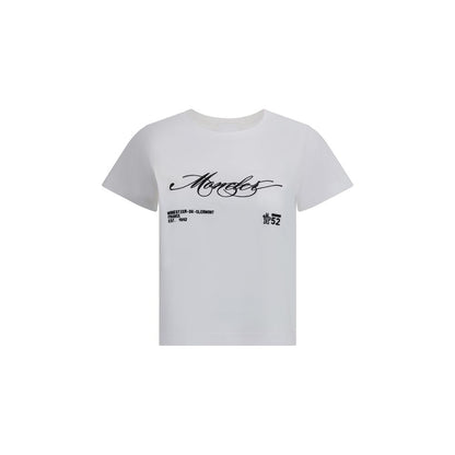 Moncler White Cotton T-Shirt