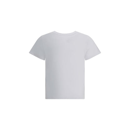 Moncler White Cotton T-Shirt