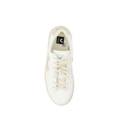 Veja White Rubber Low Top Sneakers