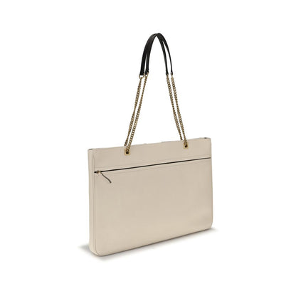Valentino Garavani Cream Lamb Ovis Aries Aries Shoulder Bag