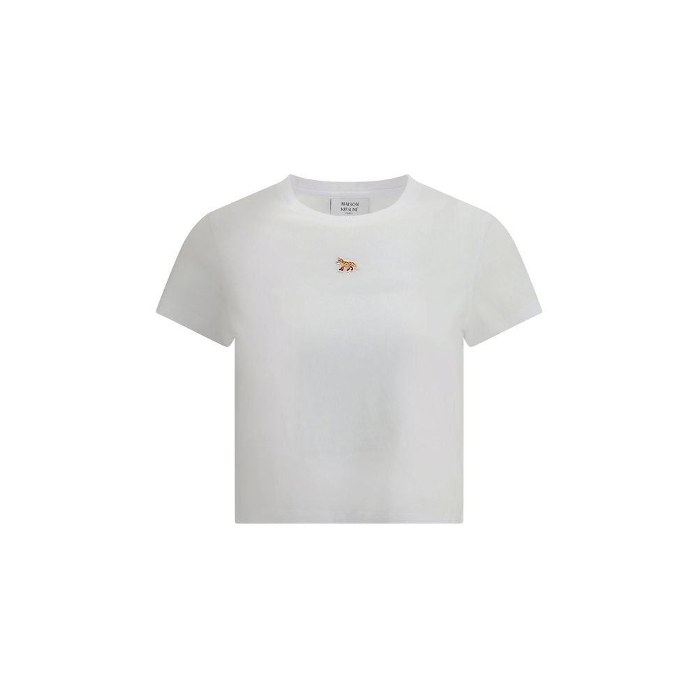 Maison Kitsuné White Cotton T-Shirt