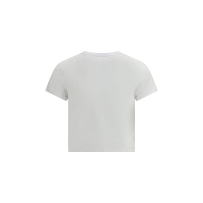 Maison Kitsuné White Cotton T-Shirt