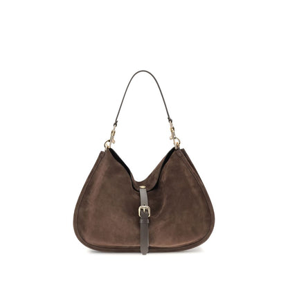 Etro Suede Pony Shoulder Bag