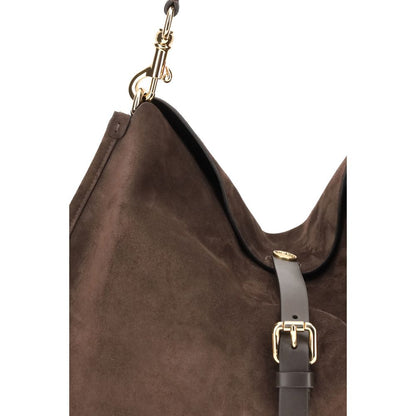 Etro Suede Pony Shoulder Bag