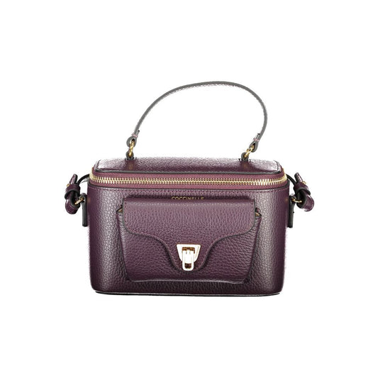 Coccinelle Purple Leather Women Handbag