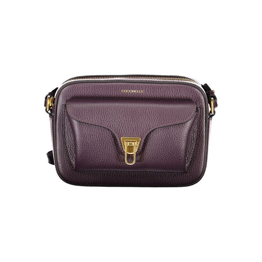 Coccinelle Purple Leather Women Handbag