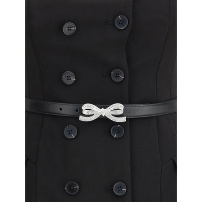 Self-Portrait Crepe short sleeve Dress