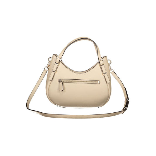 Guess Jeans Beige Polyethylene Women Handbag