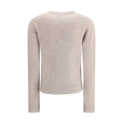 Allude Beige Cashmere Cashmere Sweater