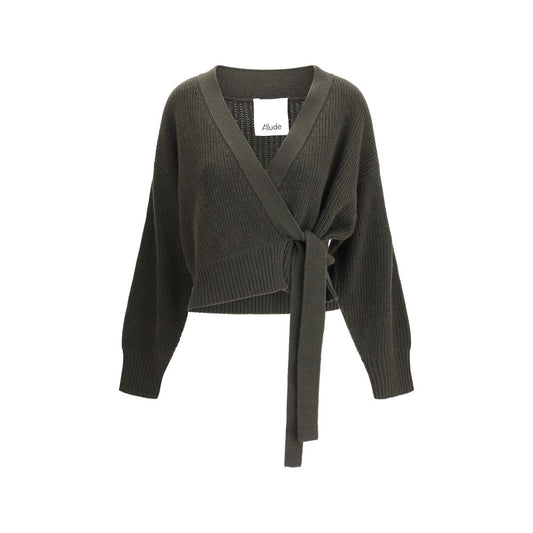 Allude Wrap-around Cardigan