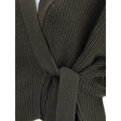 Allude Wrap-around Cardigan