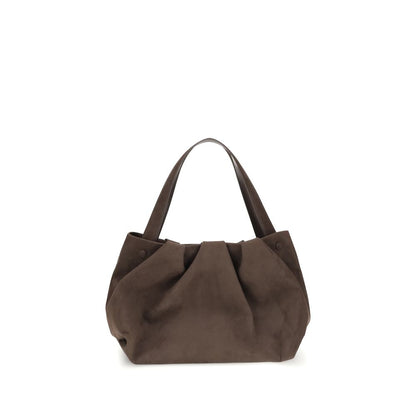 THEMOIRè Brown Other Fibres Shoulder Bag