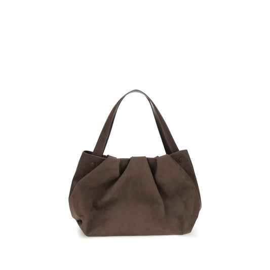 THEMOIRè Brown Other Fibres Shoulder Bag