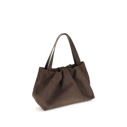 THEMOIRè Brown Other Fibres Shoulder Bag