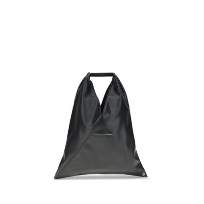 MM6 Black Polyethylene Handbag