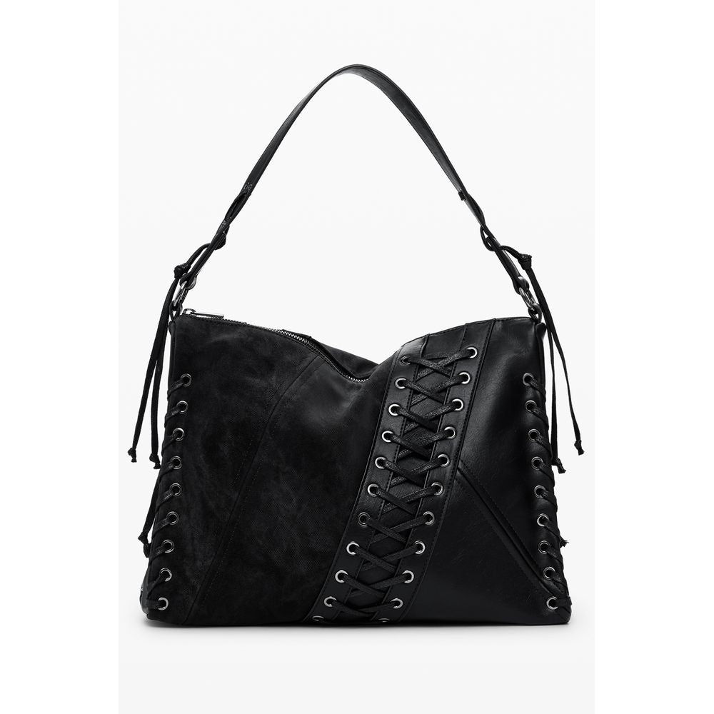 Desigual Black Polyethylene Women Handbag